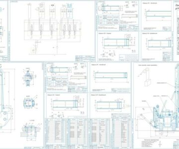 Чертеж Модернизация копровой установки СП-49