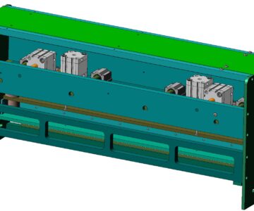 3D модель Нож гильотинный для поперечной резки пролине