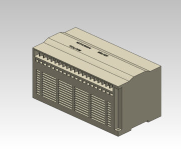 3D модель Контроллер FX3G-60MT_DSS