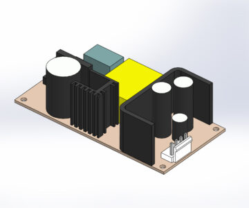 3D модель Источник питания RPS-60-15 MW