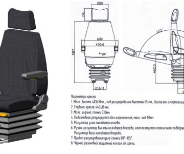 3D модель Кресло HXZ 5102A