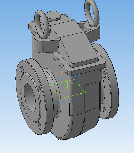 3D модель Фильтр ФСП-50