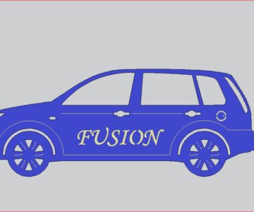 3D модель Брелок для А/М Ford Fusion