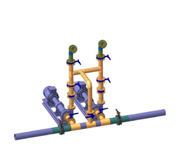 3D модель Насосная установка