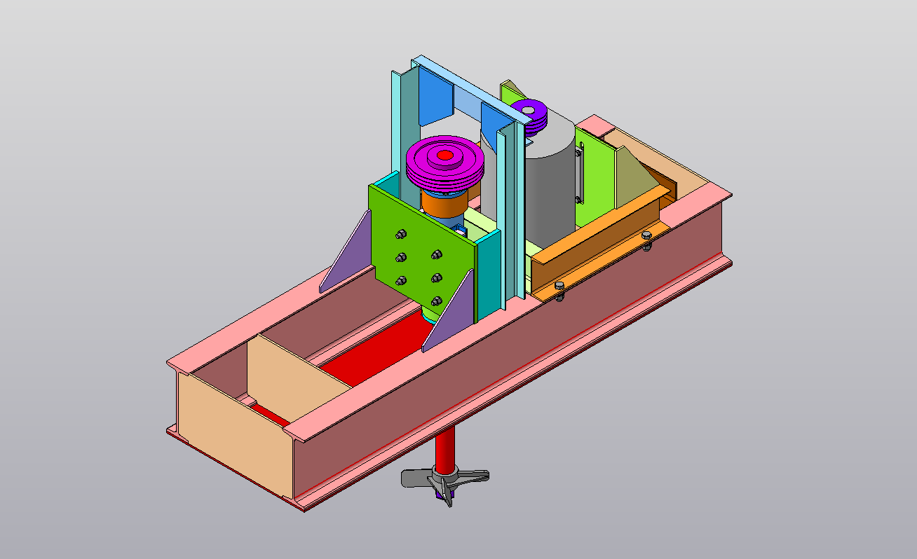 3D модель Лопастная мешалка