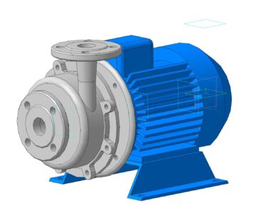 3D модель Электронасос ХМ 6,3/20К55-1,5/2Е УХЛ1