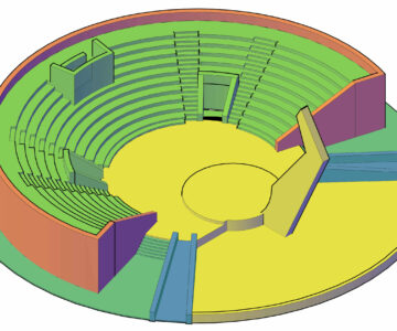 3D модель Амфитеатр модель 3D