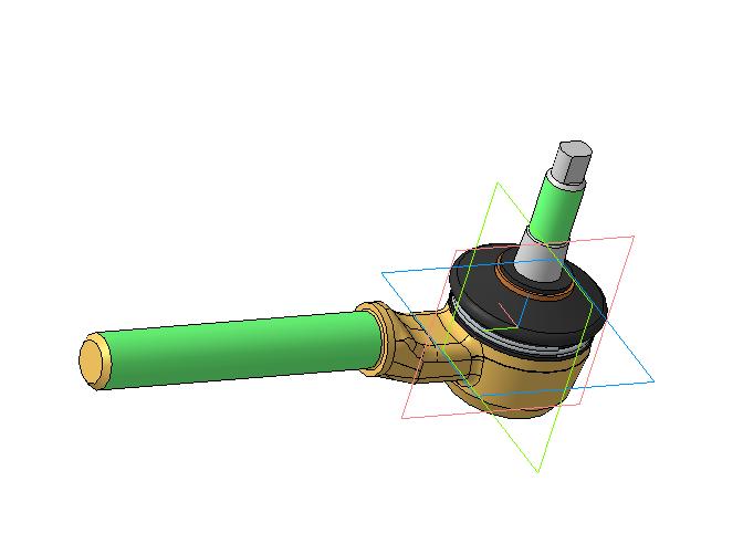 3D модель Наконечник 362-1703420 в сборе