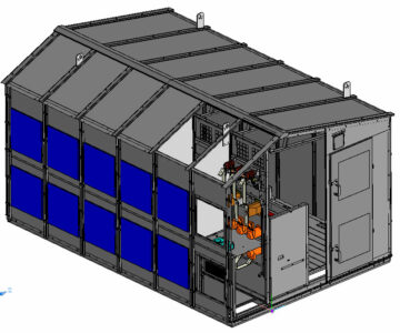 3D модель КРУН типа К-59М