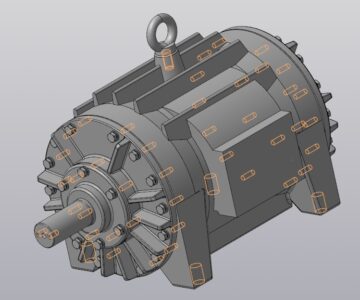 3D модель Насос КО-505 3D Модель