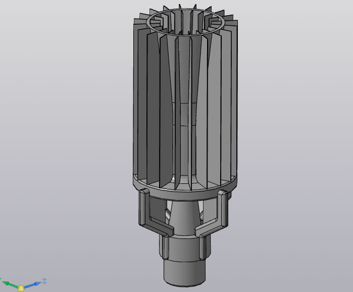 3D модель Форсунка EDUCTOR 1/2" 316ss