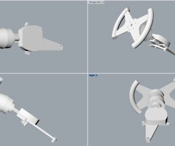 3D модель Руль c рулевым редуктором Isotta "MODENA" Corsa POLYURETHANE