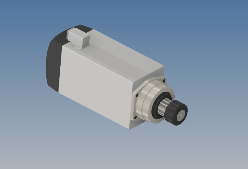 3D модель Шпиндель 4.5кВт