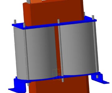 3D модель Трансформатор ТВК-75