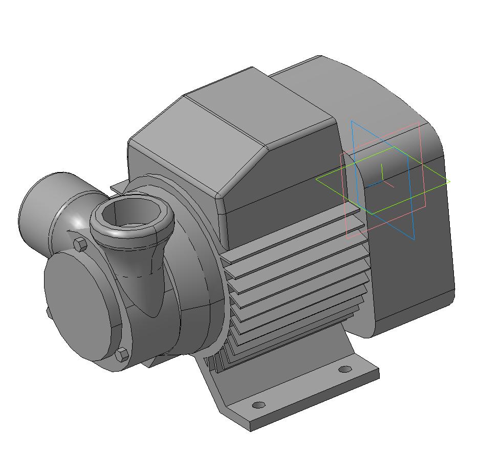 3D модель Насос PQm 60 Pedrollo