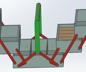 3D модель Ящик-трансформер