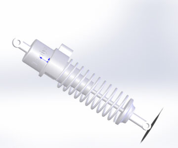 3D модель 3D модель амортизатора