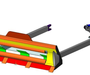 3D модель Рабочий орган пульсатор бульдозера ДТ-75ВР-С2