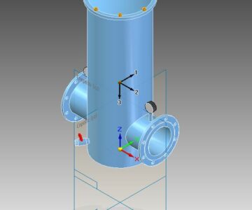 3D модель Фильтр тонкой очистки GENO FM-200 3-d модель