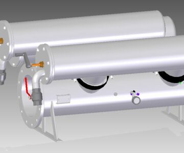 3D модель Полуавтоматические сетчатые фильтры Yamit SA-514S