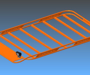 3D модель Багажник на крышу универсальный