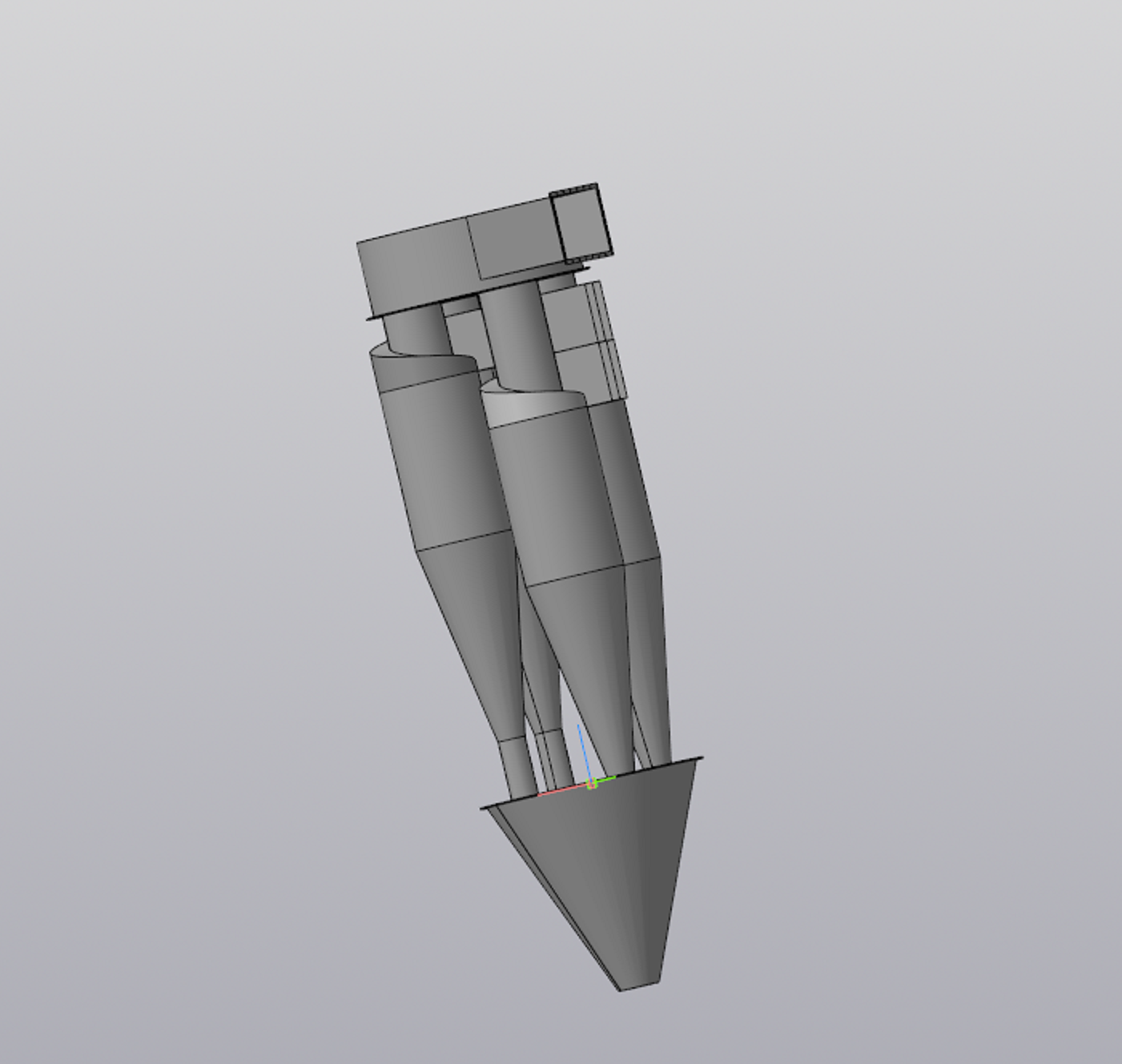 3D модель Циклон-550