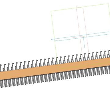 3D модель Вилка ГРПМШ-1-61 ШУ2 НЩ0.364,016 ТУ