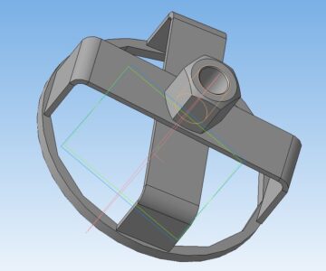 3D модель Съемник масляного фильтра КИА РИО 3