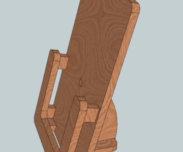 3D модель Подставка для мобильного телефона