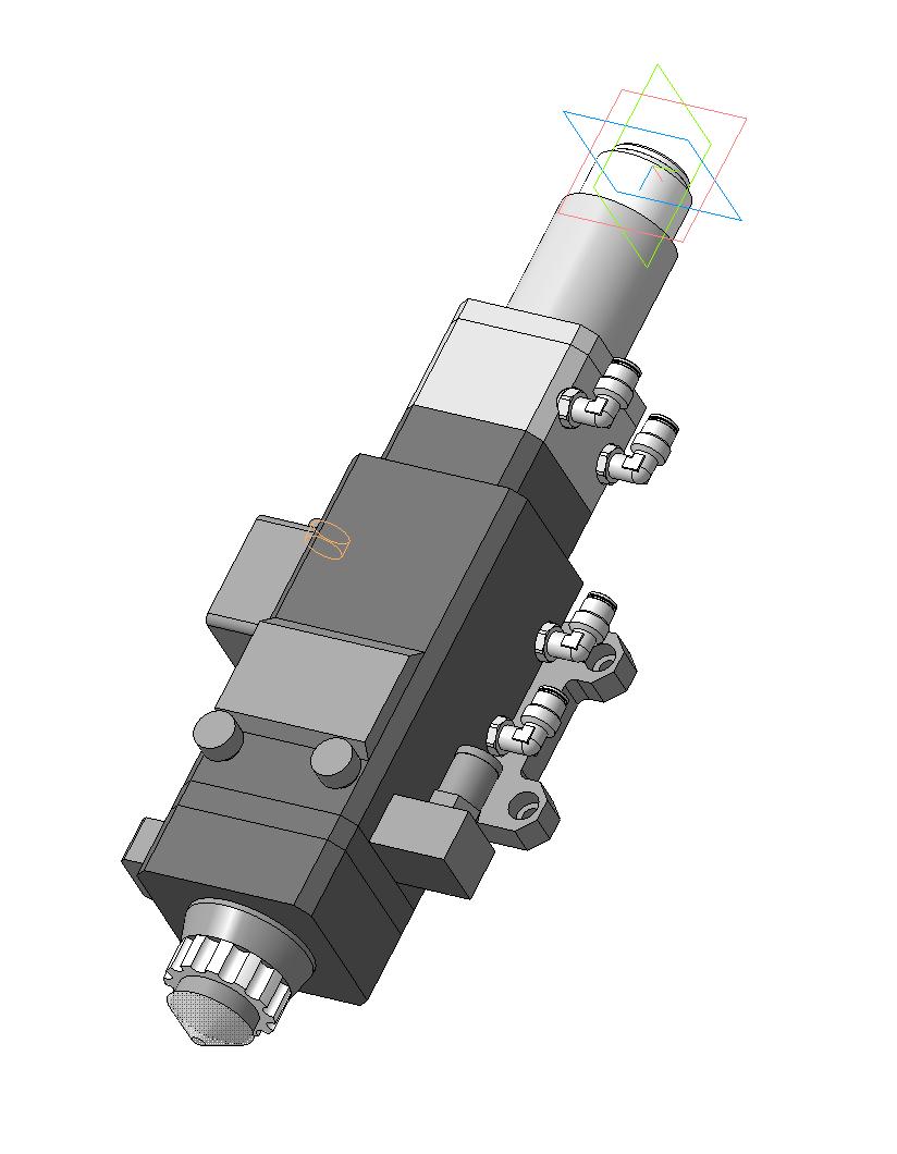 3D модель Лазерная головка BT240