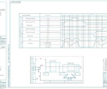Чертеж Проектирование автоматизированной станочной системы механической обработки