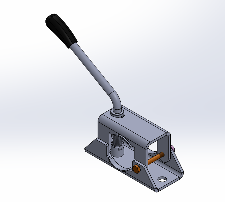 3D модель Хомут опорных элементов LB 48