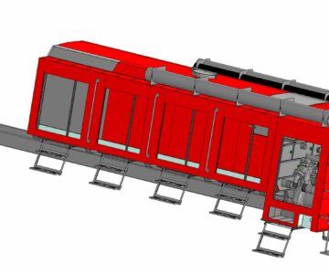 3D модель Надстройка пожарная на автомобиль камаз