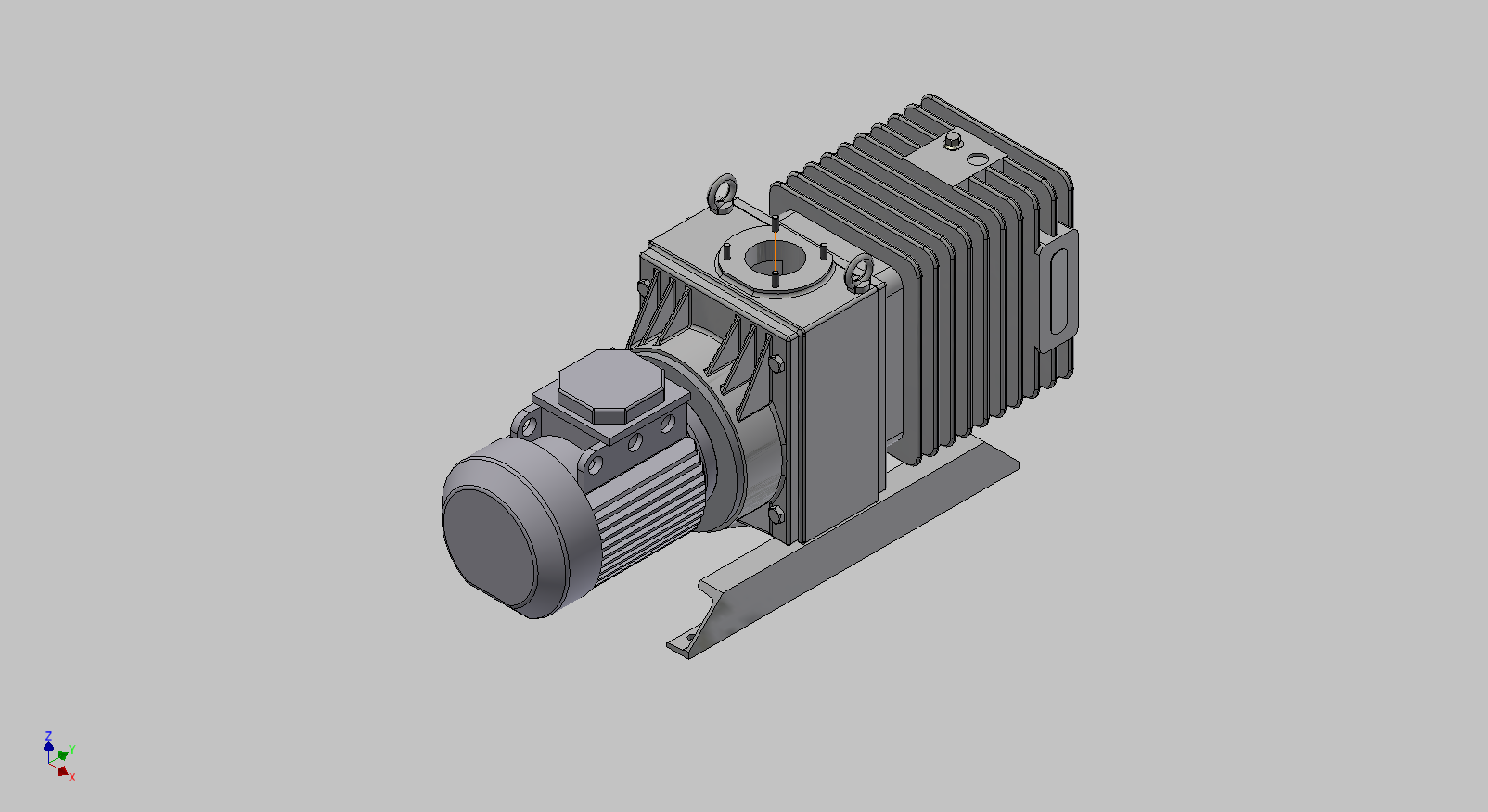 3D модель 3D модель вакуумного насоса