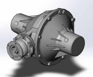 3D модель Главная передача УАЗ