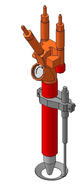 3D модель Резак газовый Fit+two