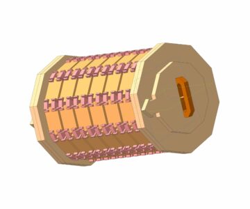 3D модель "Криптекс" конструктор из фанеры.