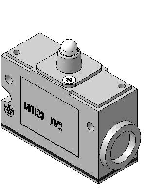 3D модель Выключатель концевой МП130