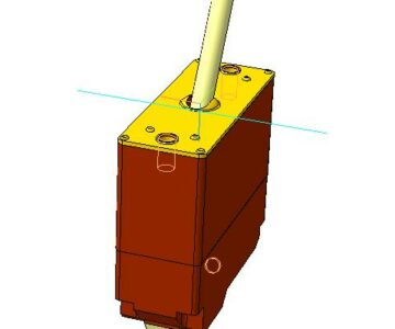 3D модель АЗСГК-20 27V Автомат защиты