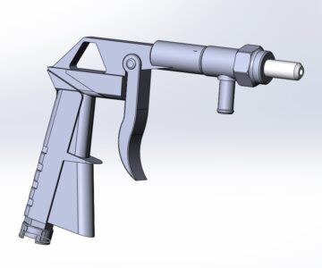 3D модель Пистолет для пескоструйной обработки