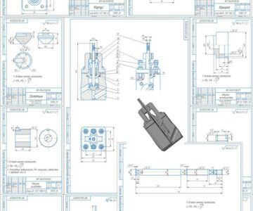 3D модель Разработка автоматизированной технологии изготовления сборочного узла «Вентиль запорный»