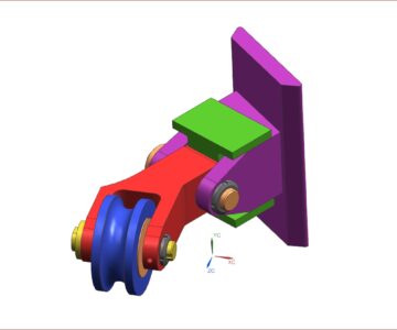 3D модель Закатной ролик для станка ротационной вытяжки 3D модель