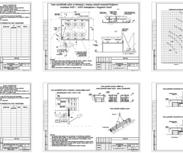 Чертеж Проект производства работ на демонтаж и монтаж трубных пучков, моторов аппаратов воздушного охлаждения