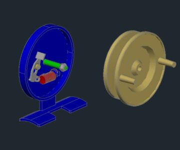 3D модель Рыболовная катушка