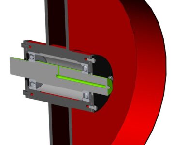 3D модель Барабан башмака нории