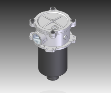 3D модель Фильтр cливной RFM125