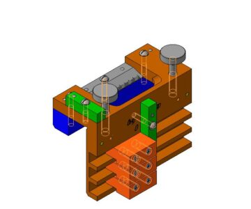 3D модель Ползун зубодолбежного станка