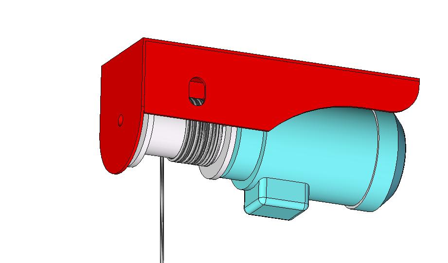 3D модель Лебедка Ра1200 «EuroLift»