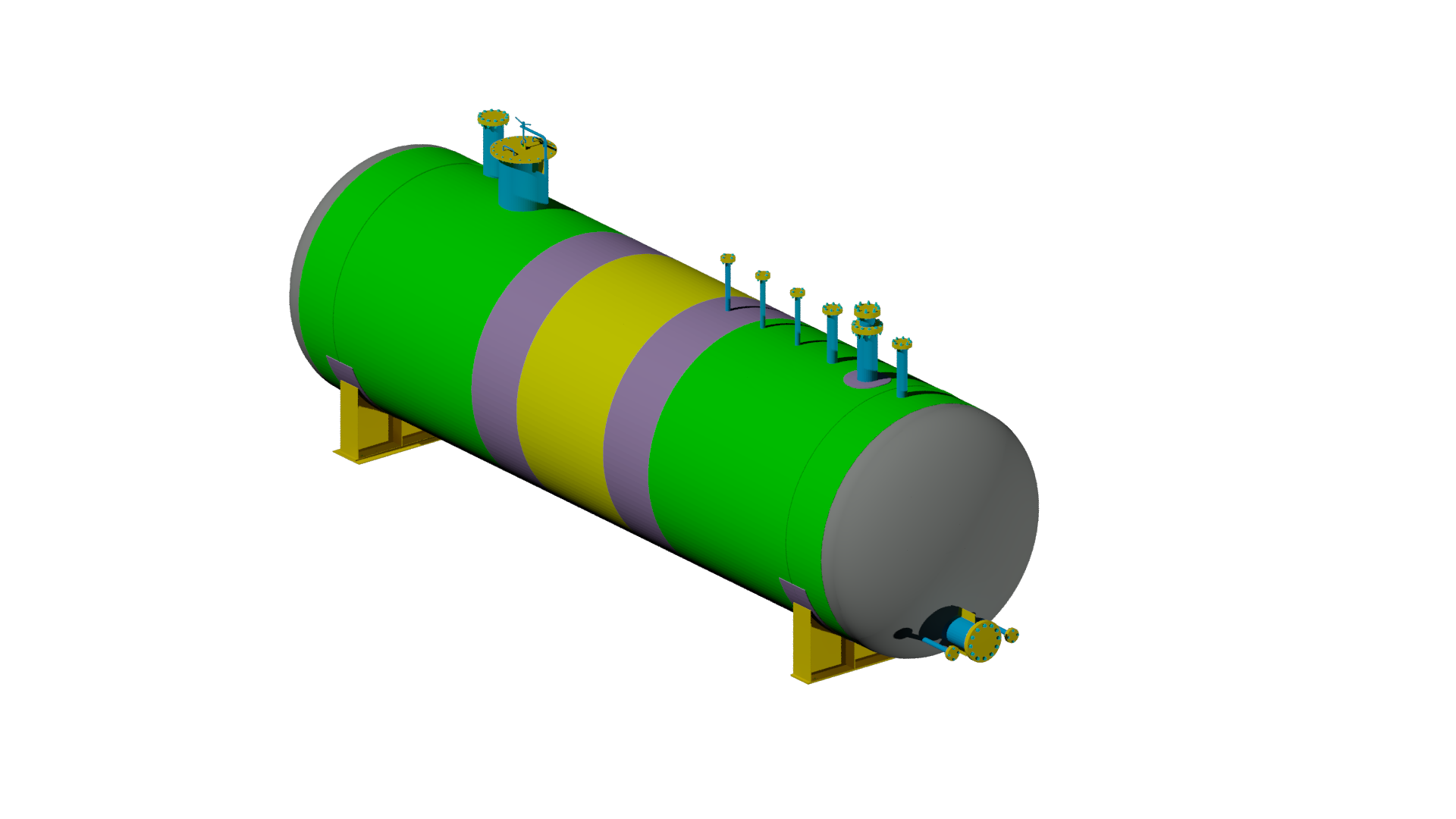 3D модель Резервуар РГС63