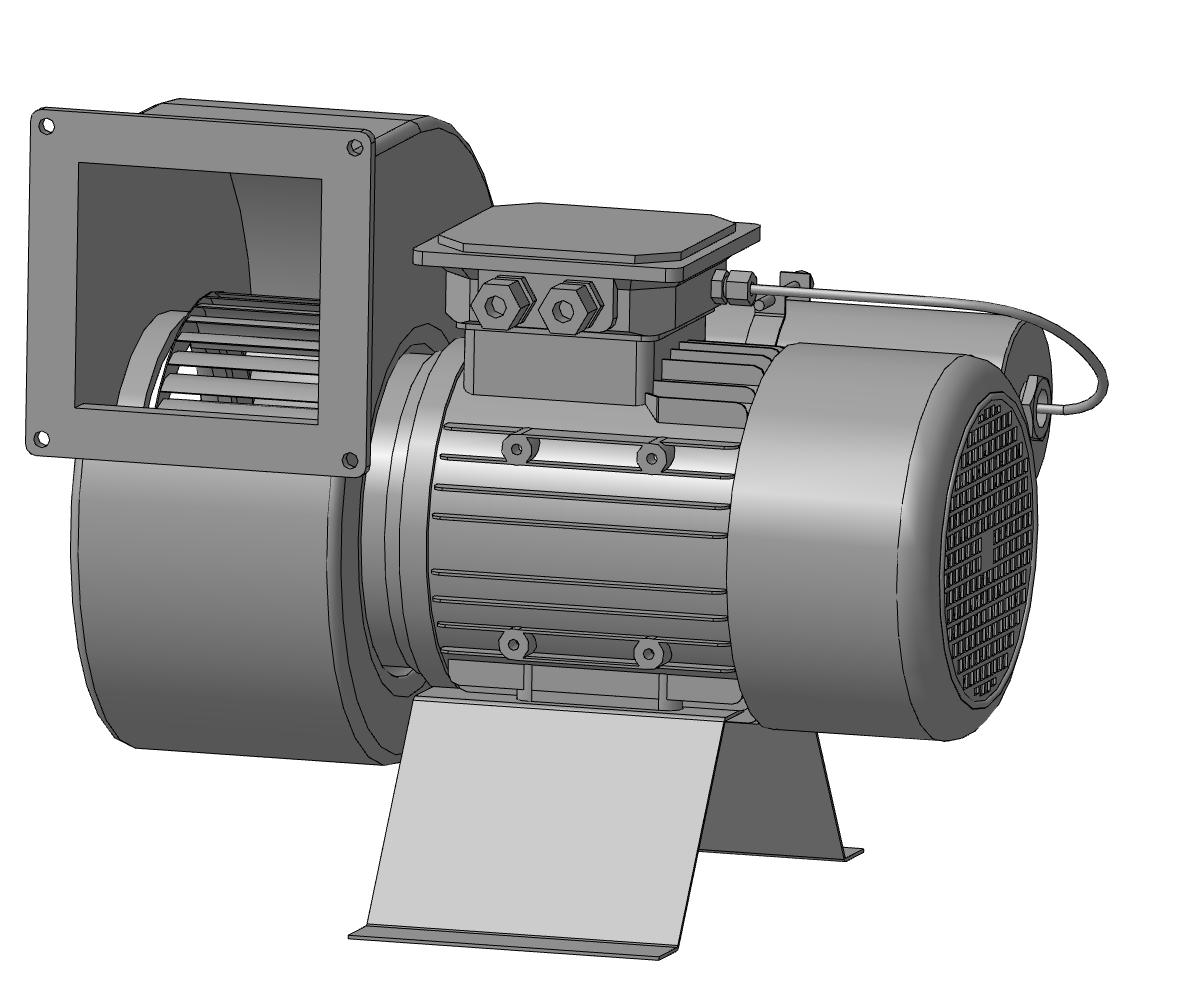 3D модель Вентилятор systemair EX 140A-2C